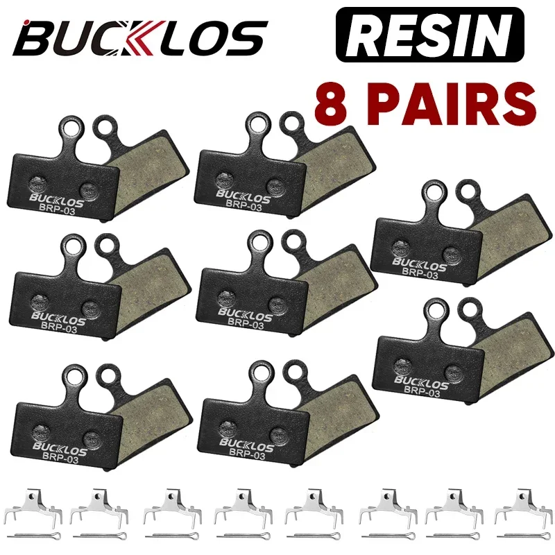 BUCKLOS Harz Scheibenbremsbelag Für SHIMANO G01S Verschleißfeste Hydraulische Bremsbeläge MTB Bremsbeläge für G03C G05S Radfahren Teile: Lila