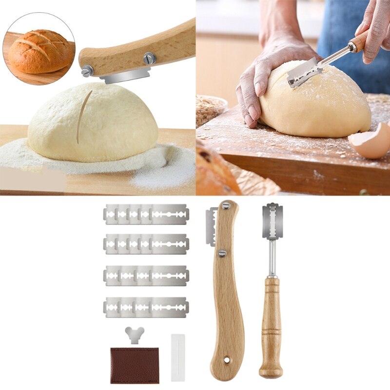 2 PCS Bread Lame for Scoring Dough Bread Scoring Knives Homemade Bread Must Have Lame Bread Making Tools for Bread Maker