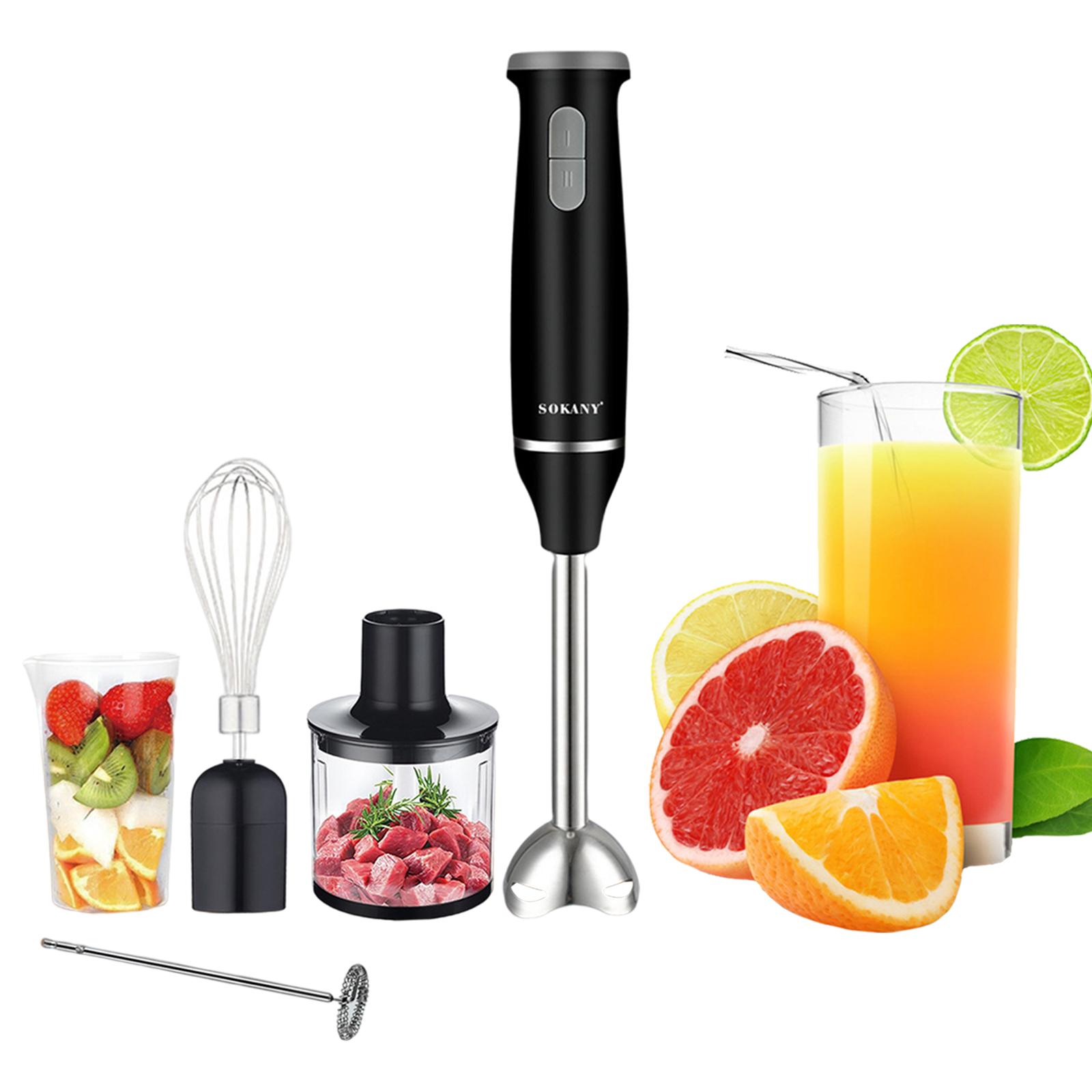Immersion Blender Food Processor Cookware Attachment Meat Grinder for Infant Food UK Plug