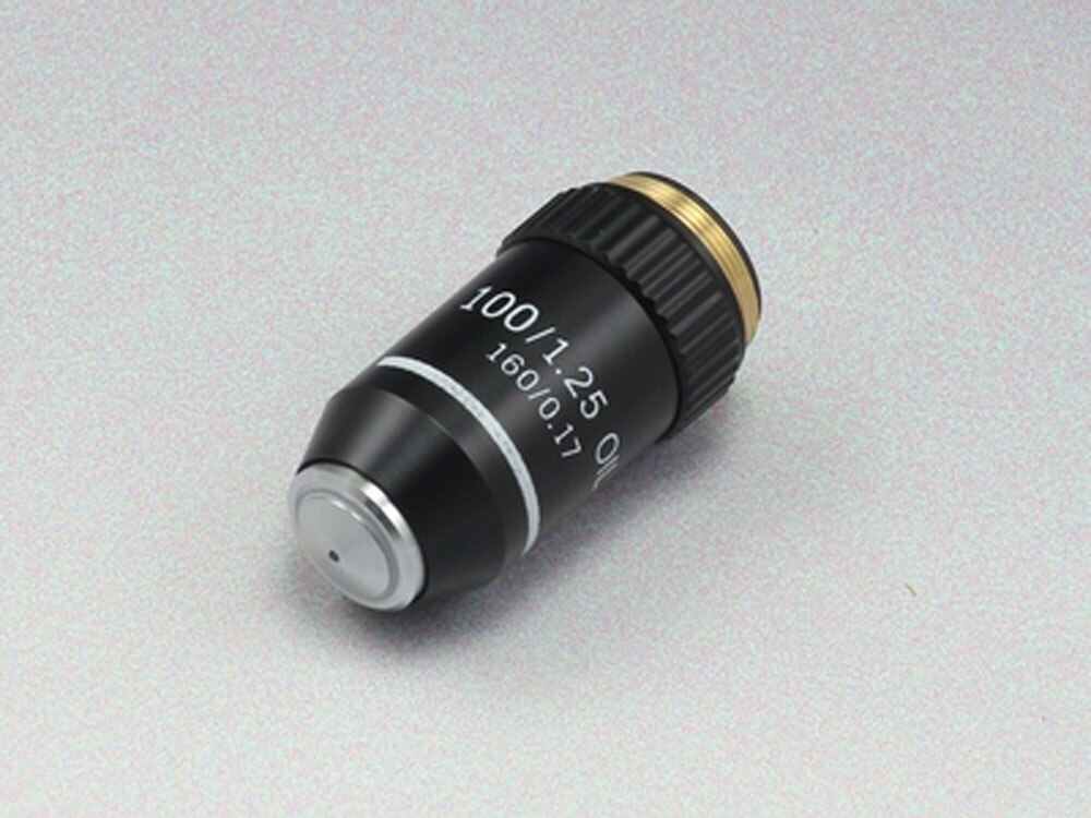 100X 195 Biomicroscope System School Lab Laboratory Achromatic 100 Times Objective Lens for Bio-Microscope Biological Microscope