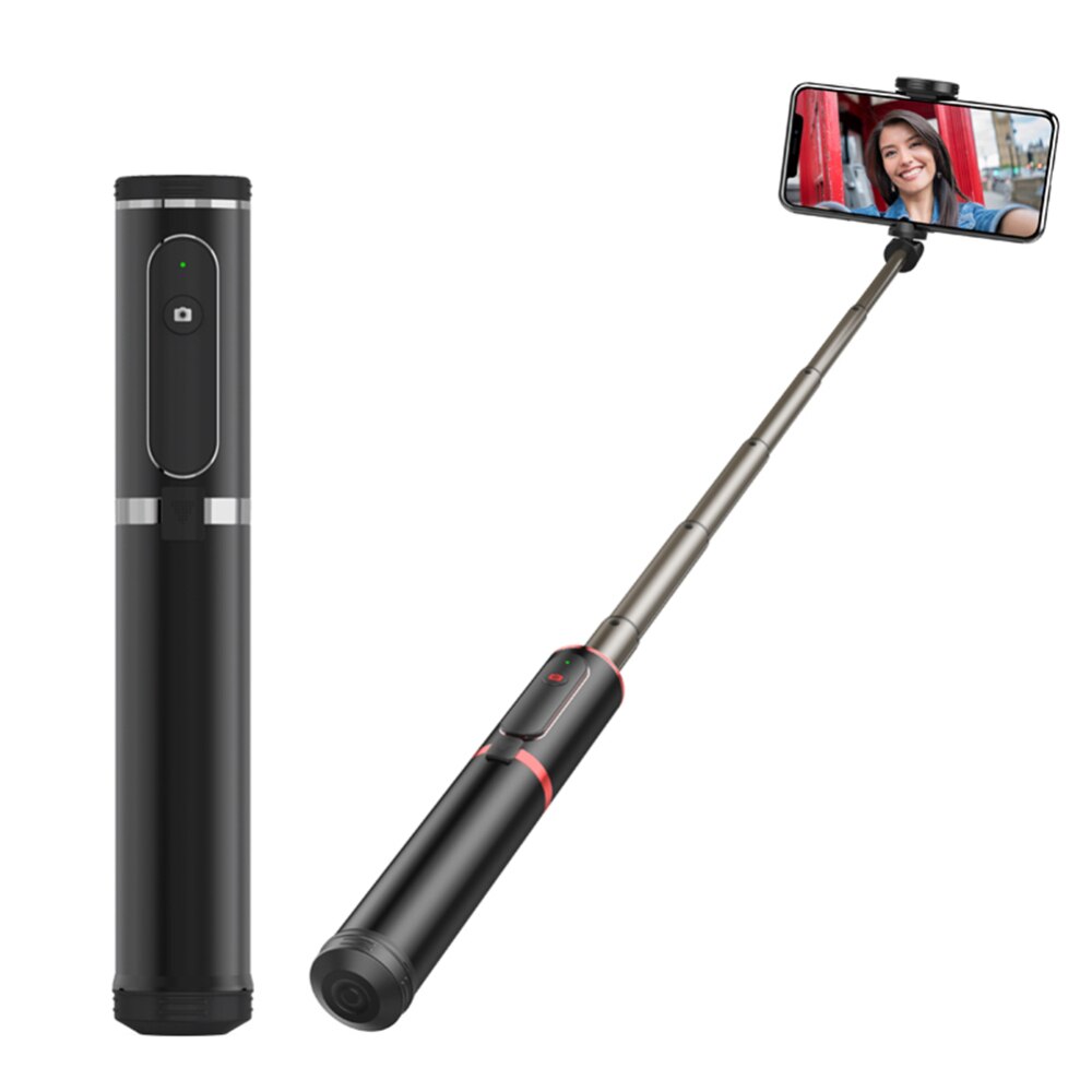1M Statief Monopod Selfie Stok Bluetooth Met Knop Selfie Stick Voor Samsung Note 8 9 S9 Selfie Stick Voor iphone 6 7 8 Plus