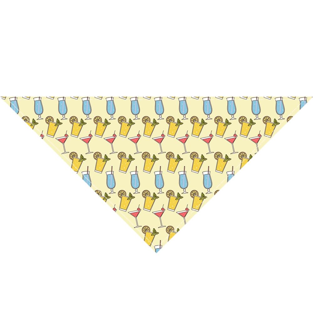 animal de compagnie chien chat Bandana collier foulard Triangle cou écharpe salive mignon dessin animé modèle doux tissu accessoires pour animaux de compagnie fournitures: Style 4 / M
