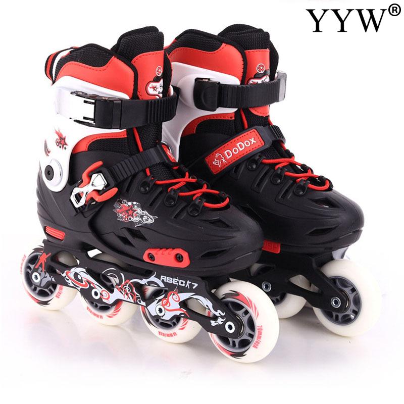 2020 nova marca crianças patins de rolo sapatos 4 rodas 1 linha inline deslizamento patinação pvc meninas treinamento ao ar livre bonito