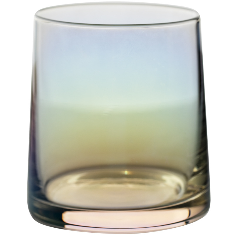 Colored Glass Home Ins Wind Glass Transparent Water Glass Whiskey Glass Drinking Milk Glass Glass Tea Cup Coffee Mugs Beer Glass