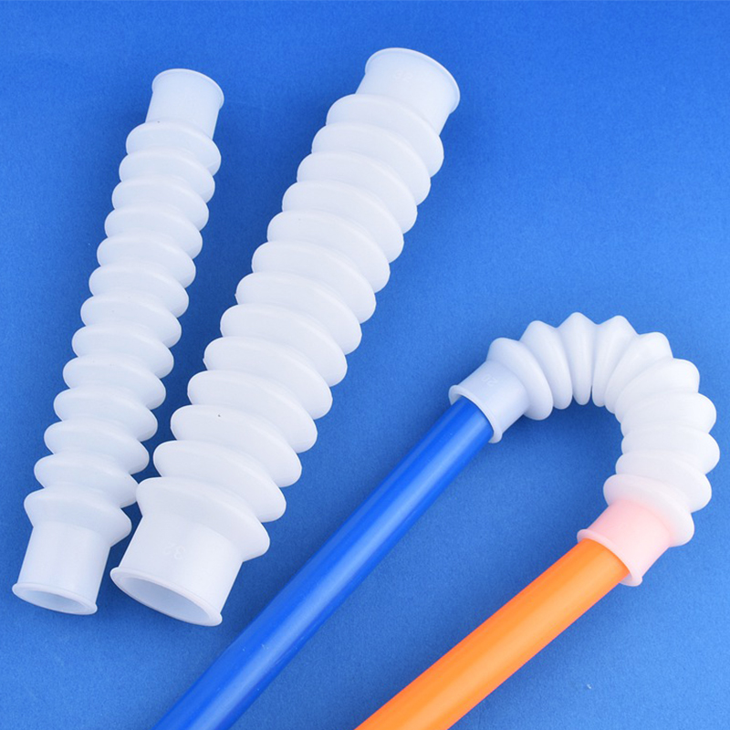 Mangueira ondulada de silicone durável para aquário, 20 ~ 110mm, entrada de tanque de peixes, juntas de saída, mangueira de drenagem de bomba de água de aquário, acessórios de mangueira