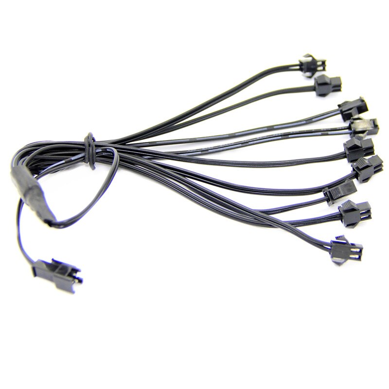 splitter, Y connectors, for el wire, el panel and el tape: 1M with 9 FM