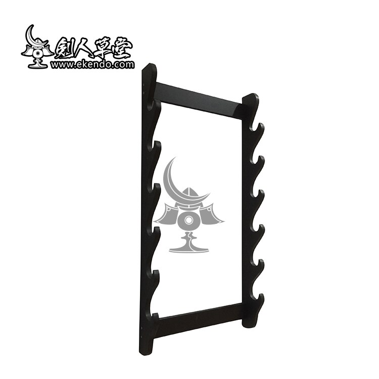 -IKENDO.NET-SP075-support KATANA BOKKEN SHINAI-Standard-noir mural-montable-support KATANA BOKKEN SHINAI pour mettre un SHINAI