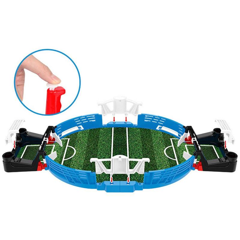 Mini Tabletop FußBall Footbal Spiel Spielzeug Zwei Spieler Bord Puzzle Party Für freundlicher Spielzeug Sport Spiele Kreative Spiel A3H0