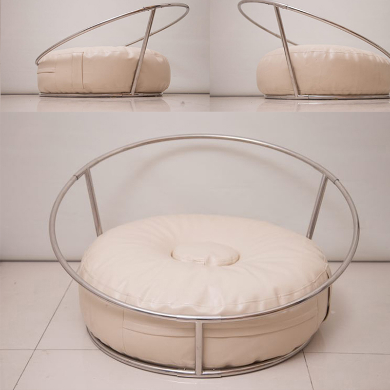 Nyfødt fotostudie poserer rede poserende pude nyfødt poser sækkestol foto prop baby poser 85cm stor størrelse rack sækkestol