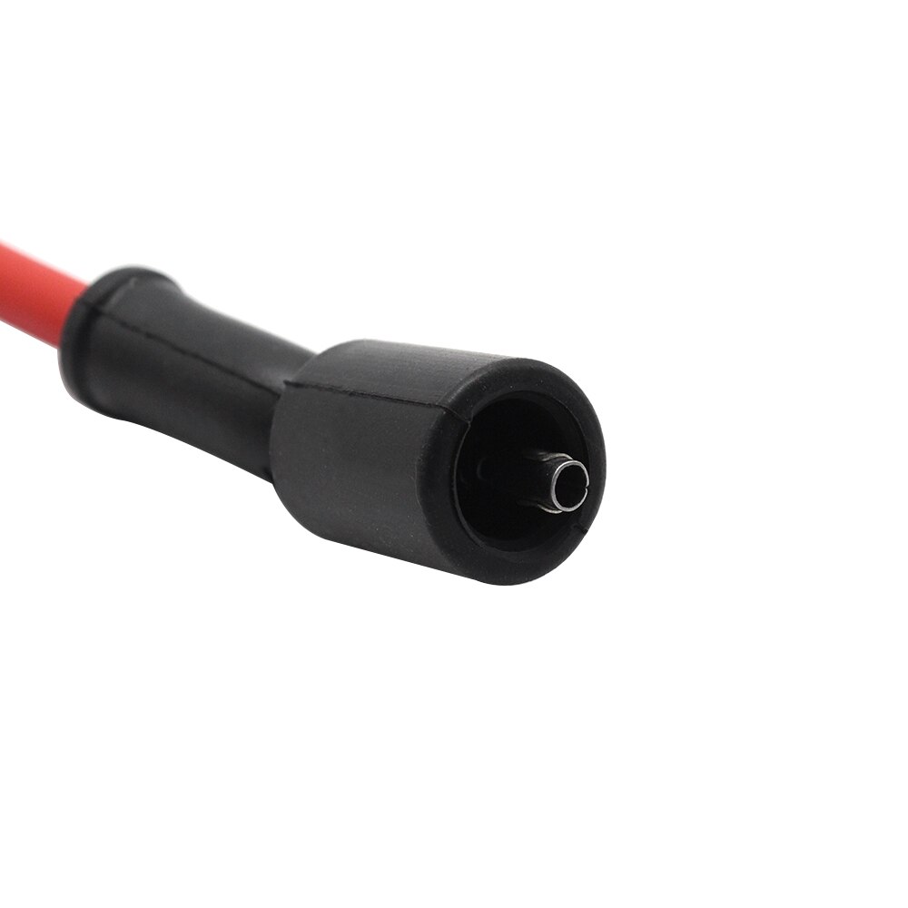 Cables de bujía de alto rendimiento (extremo recto) para Chevrolet GM, 10mm, compatibles con LSx LS1 LS2 LS3 LS6 LS7 SI-AT38005
