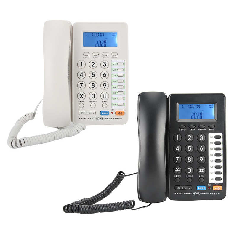'Mini Telephone' C199 Vaste Telefoon Thuis Bedrade Vaste Business Kantoor Vaste Telefoon Bureau Grote Display Telefon