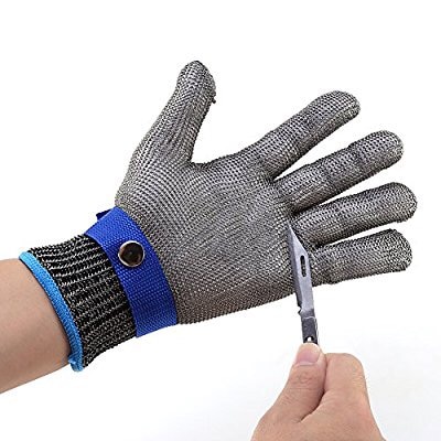 Chain mail butcher rvs handschoen snijbestendige handschoenen niveau 5