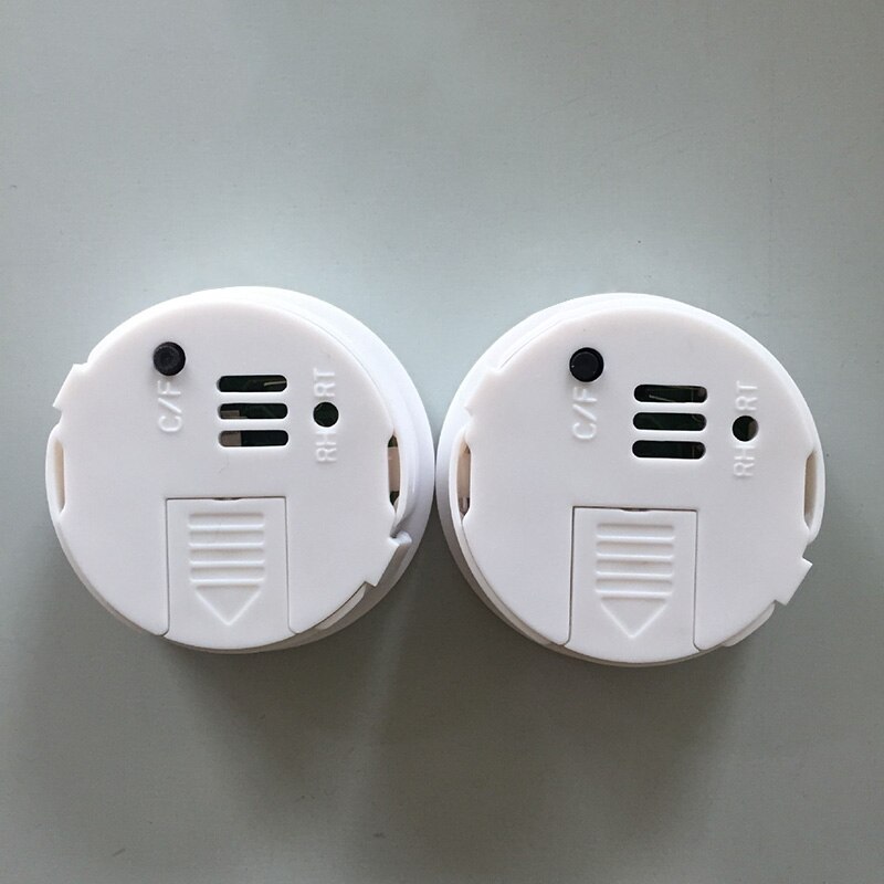 Mini Portable LCD Hygrometer Monitor Outdoor Home Temperature Travel Humidity Round Digital Thermometer People Pet Test