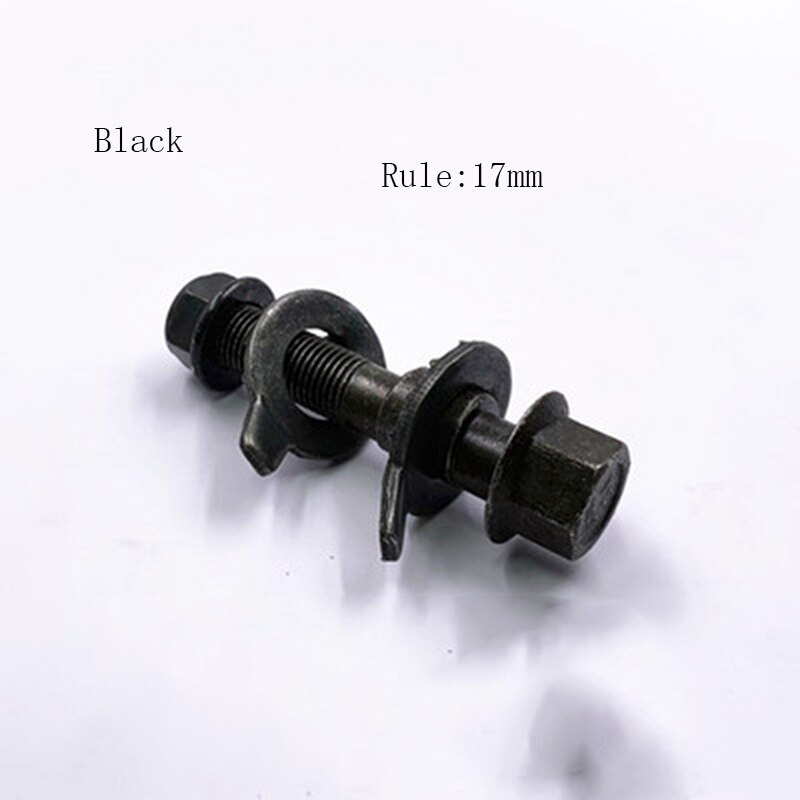 Auto repair parts Four wheel alignment eccentric screw Camber adjustment thread Tire eccentric screw for car: BLK17mm 1pc
