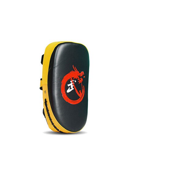 Thai boxing target Muay Thai Karate Sanda Punching Bag Curved foot target Boxing Fitness Hand Held Target Shooting Free Sparring: only one blue