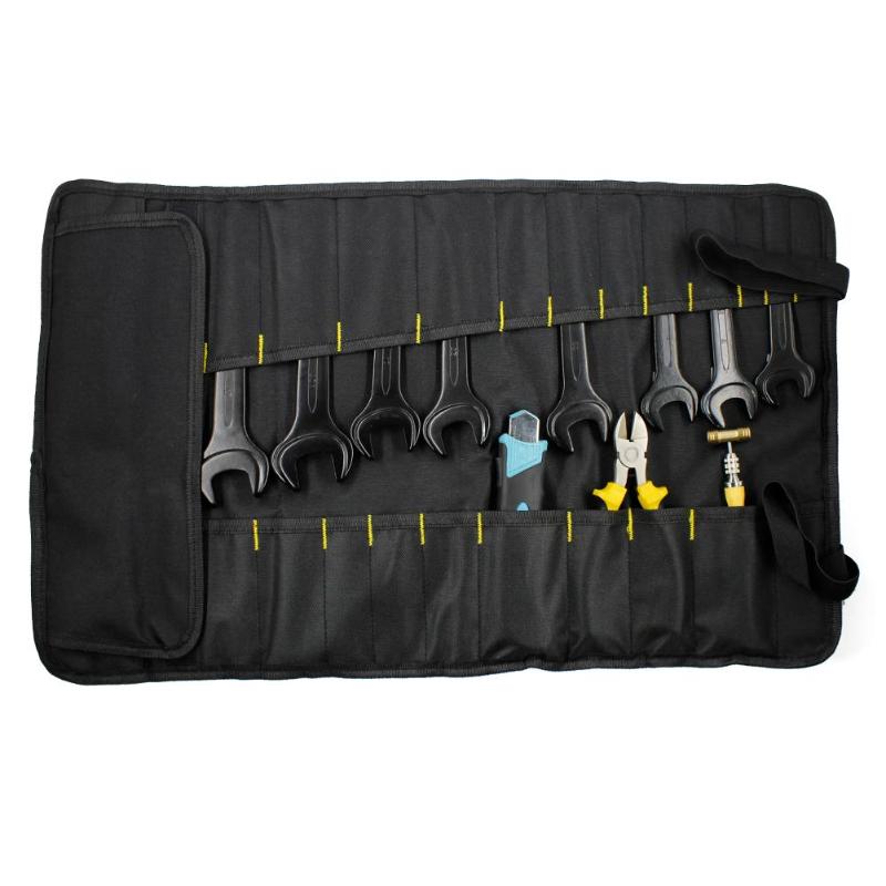 Multifunctionele Roll Tool Tassen Praktische Handgrepen Oxford Canvas Beitel Tas Roll Zakken Voor Tool 4 Kleuren instrument Case