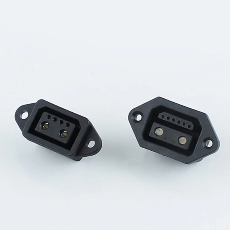 Câble de connecteur de charge de batterie au lithium pour véhicule électrique, prise de charge mâle et femelle, tête de batterie d'alimentation pour vélo électrique, 40A, 2 + 4, 2 + 6