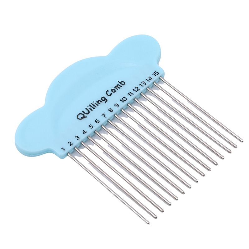 Paper Quilling Comb Tool Paper Craft Tool Plastic Creat Loops Accessory Supply Handmade Craft DIY