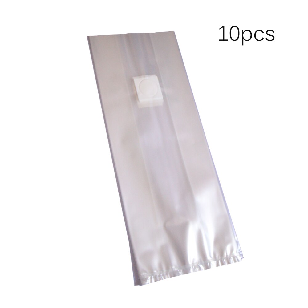 Bolsa de polipropileno para cultivo de hongos, paquete de sustrato de alta temperatura, suministros de jardín presellables, 50x25cm, 10 Uds.