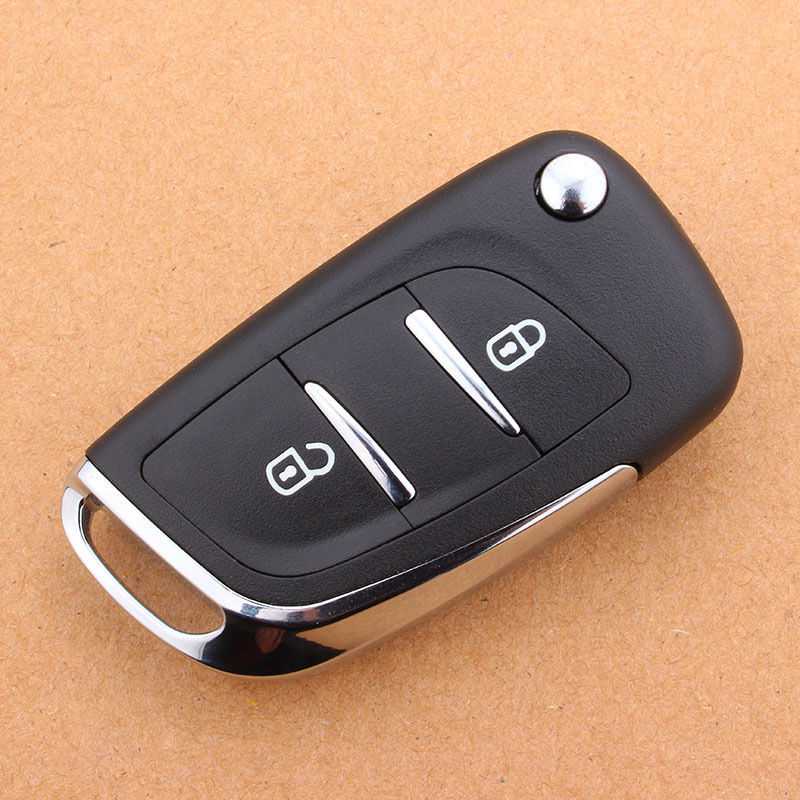 Auto 3 Tasten kippen Fernbedienung Schlüssel Hülse Schlüssel Fall CE0536 für PEUGEOT 207 206 307 308 407 408 508 für CITROEN C1 C2 C3 C4 C5 Picasso: Pro Citroen 2B