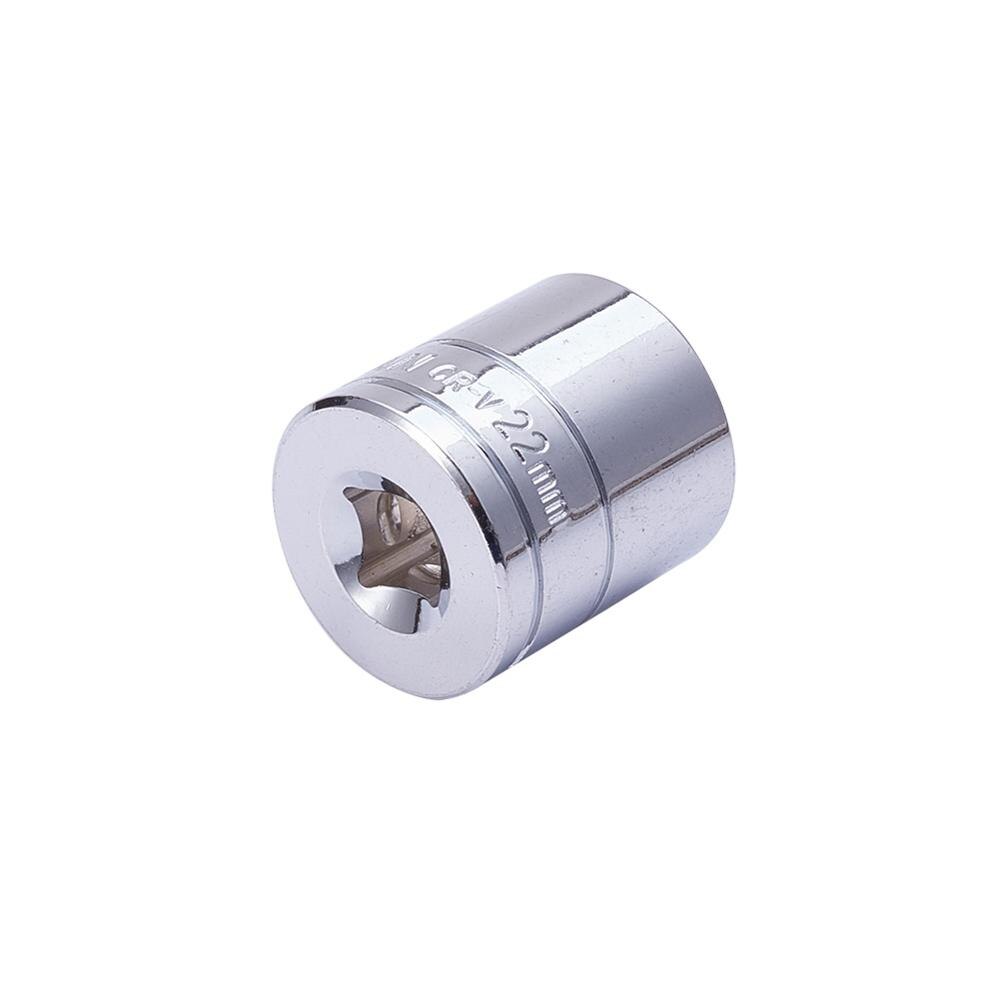 Utoolmart 22mm/24mm hylsa för skiftnyckel 3/8 " drivning 6- -punktsaxelmutter sexkant metrisk längd 32mm hylsa 1 st /2 st