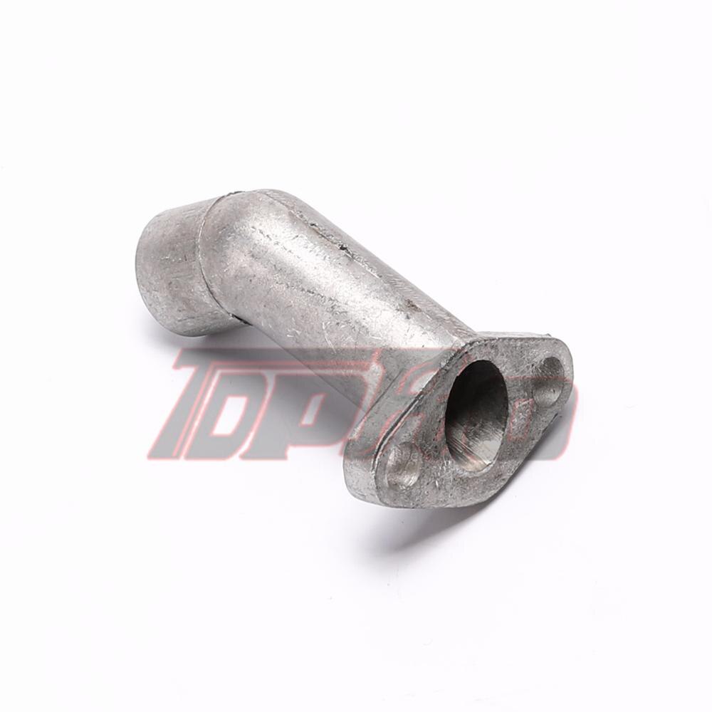 Inlet Pipe Intake Manifold Carburetor Short Offset Exhaust For 43cc 47cc 49cc 66cc 80cc 2 Stroke Motorized Bicycle Bike