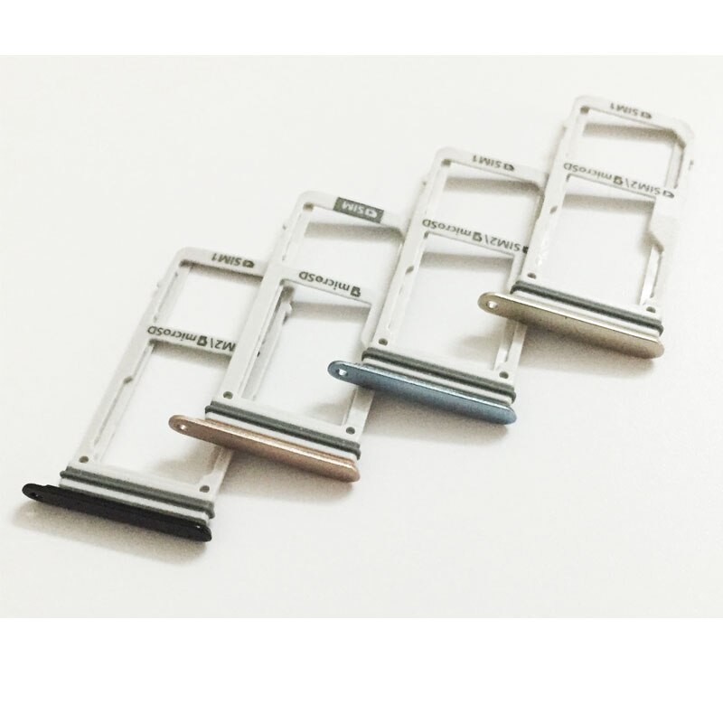 Vervangende onderdelen sim + micro sd kaart lade houder adapter oem voor samsung galaxy  a3 ) a320