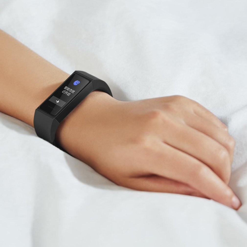 Smart Big Color Screen Unisex Sports Waterproof Bracelet PC Plastic Tempered Glass Nfc Heart Rate Pedometer