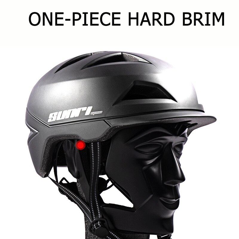 Sunrimoon Stad Commuter Fiets Helm Zomer Bescherming Hoed Racefiets Veiligheid Helm Vrouwen Mannen Lichtgewicht Fietshelm M/L