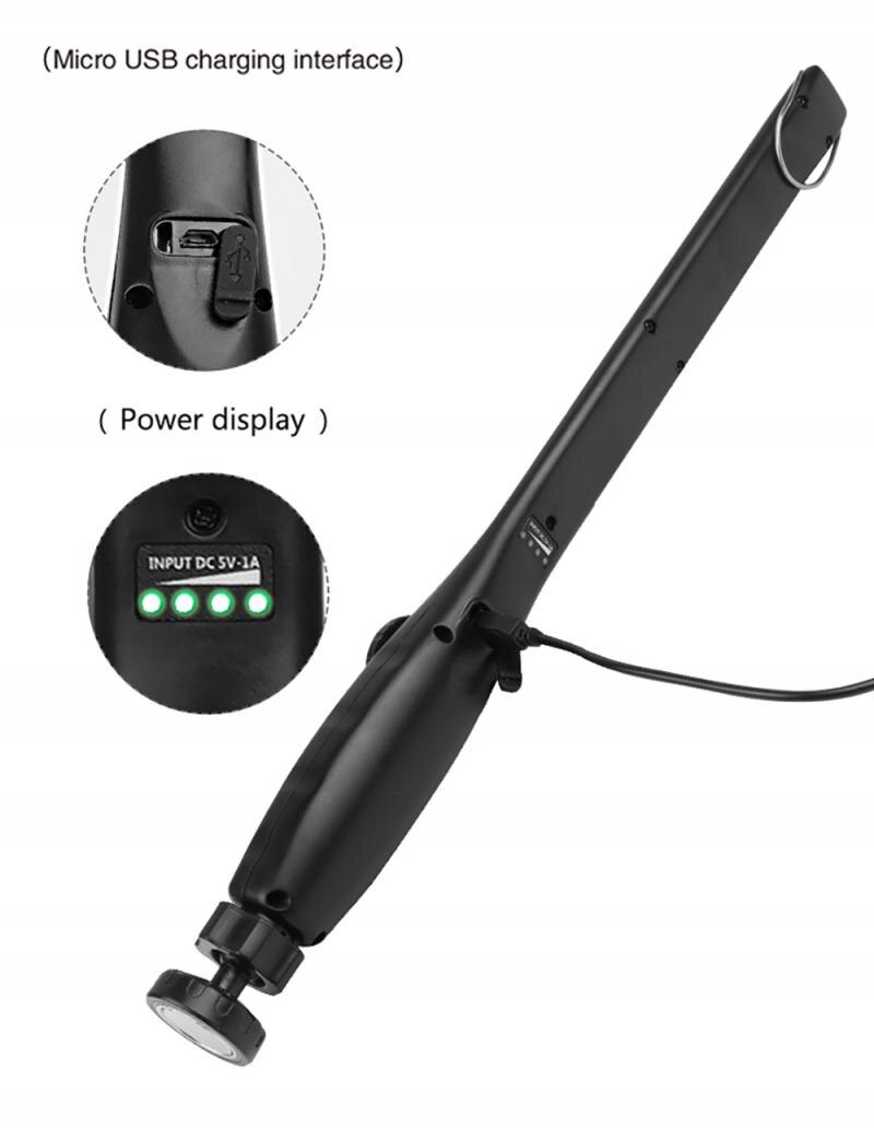 40LED Portable UV Ultraviolet Power Lamp Disinfection Sterilization USB Light Lamp Handheld UVC Disinfection Light LED Work Lamp