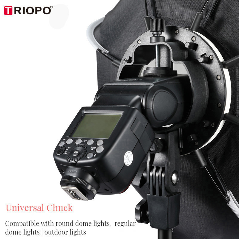 TRIOPO KX 65cm 90cm Softbox Octagon Umbrella Light Box For Godox AD200 V1 Speedlite Flash Light Photography Studio Accessories