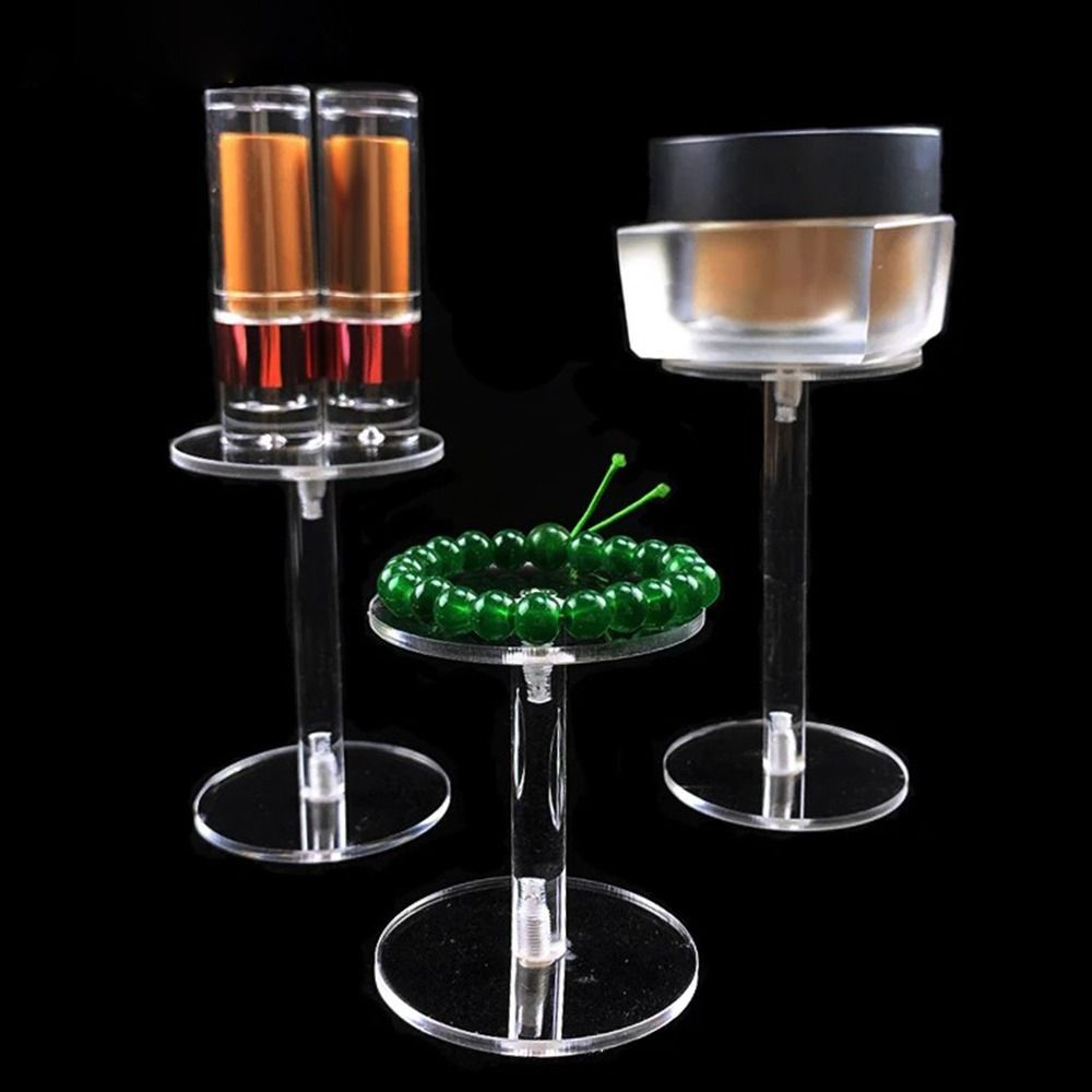 Storage Rack Round Jewelry Blind Box Display Stand Acrylic Clear Bracelet Organizer Jewellery Cosmetic Holder