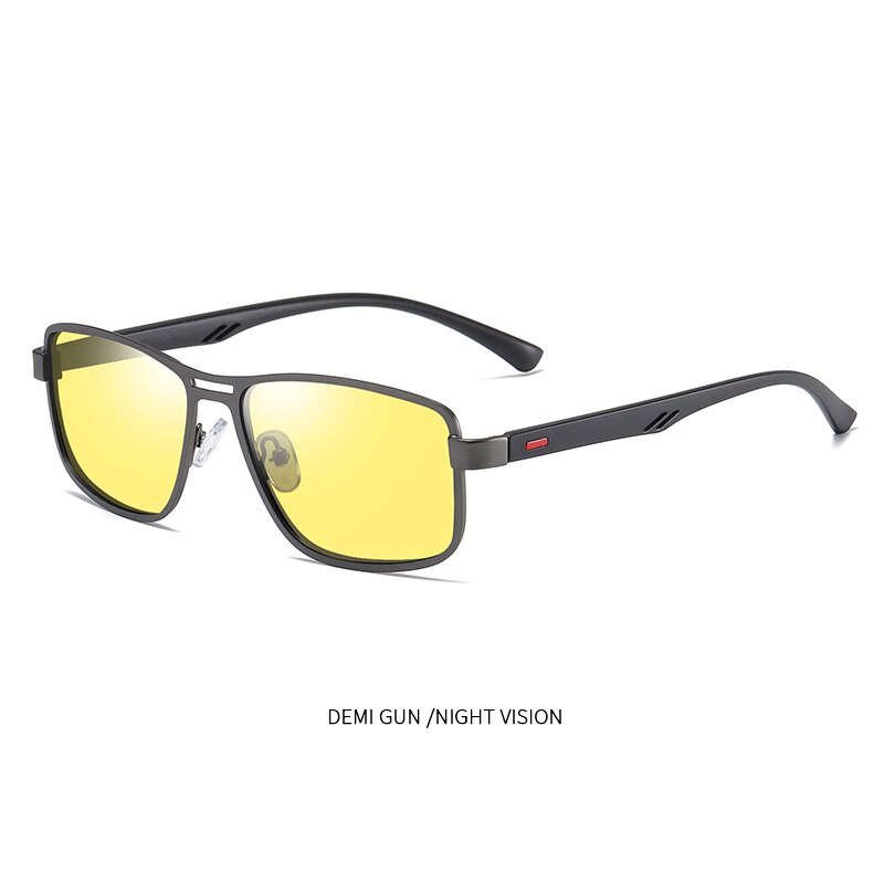 Ultralight TR90 Polarized Sunglasses Men Women Driving Square Style Sun Glasses Male Goggle UV400 Gafas: ST5925-NO7
