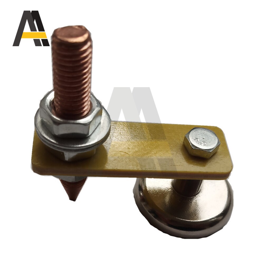 Metal Welding Magnet Head Magnetic Welding Support Ground Clamp Single Absorbable Weight 3KG With Tail Welding Equipment