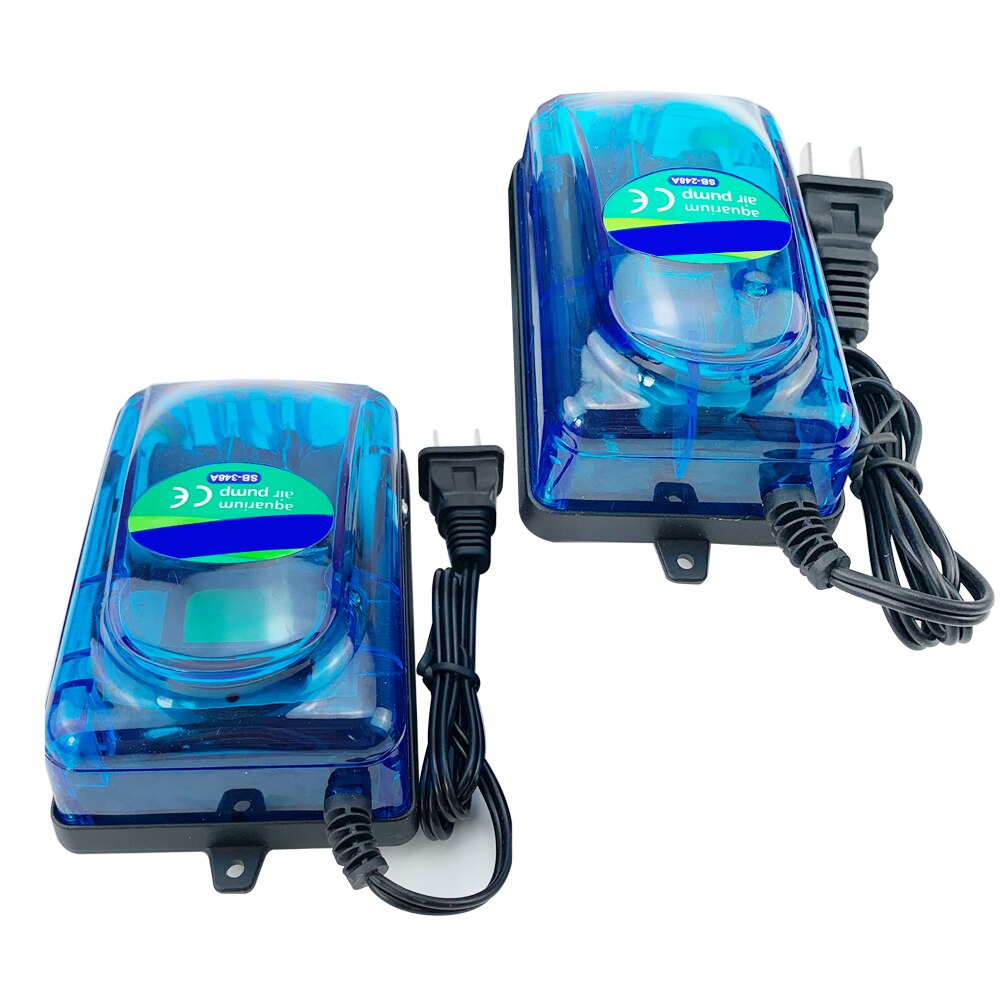 3w 5w Aquarium pompe à oxygène Air Mini compresseur unique Aquarium pompe à Air Double aérateur poisson Aquarium Accessorios 220v-240v
