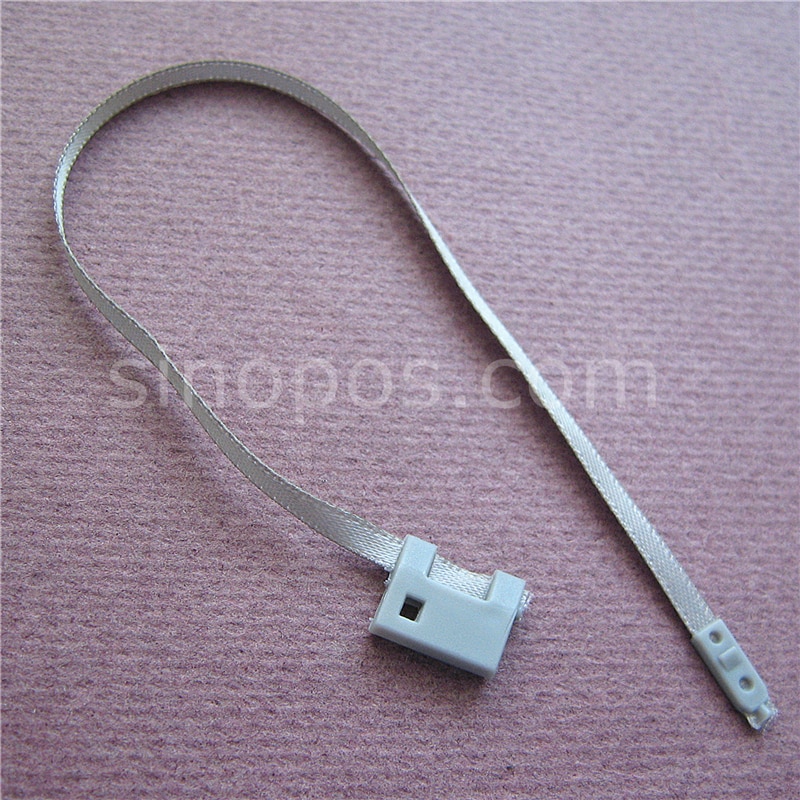 Etiqueta colgante para ropa, sello de cinta, cuerda de sujeción en bucle, clip de hebilla a presión, etiqueta de precio, swing, boda, hangtag, lazo de hilo