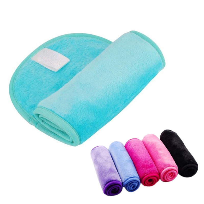 Mikrofiber makeup remover handduk återanvändbar magisk makeup remover våtservetter behövs inget ansiktsrengöringsolja hudvård sminkverktyg