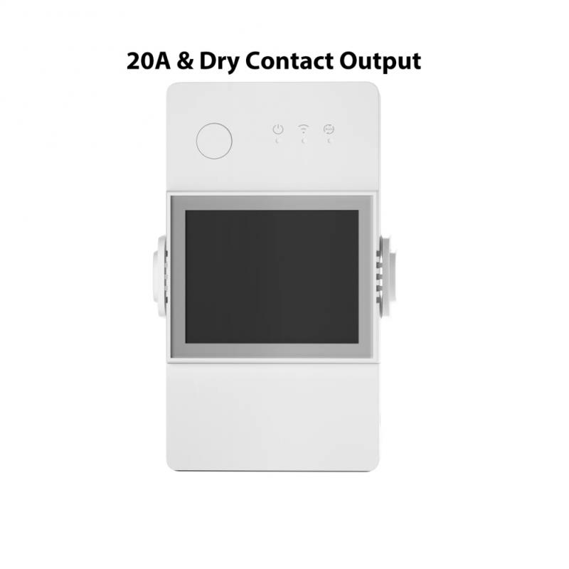 Sonoff th elite 16/20a wifi slimme temperatuur- en vochtigheidsregelaar met ewelink afstandsbediening, compatibel met alexa en google.: Bundel 2