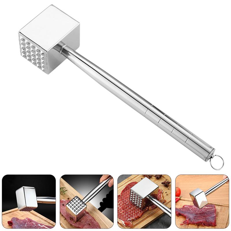 Mazo para carne duradero, mazo para carne para cocina, práctico y ergonómico, resistente, 1 unidad