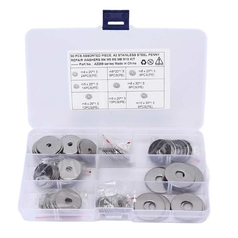 Penny Gasket Repair Washers Assortment for Trucks for Buses for Construction Machinery