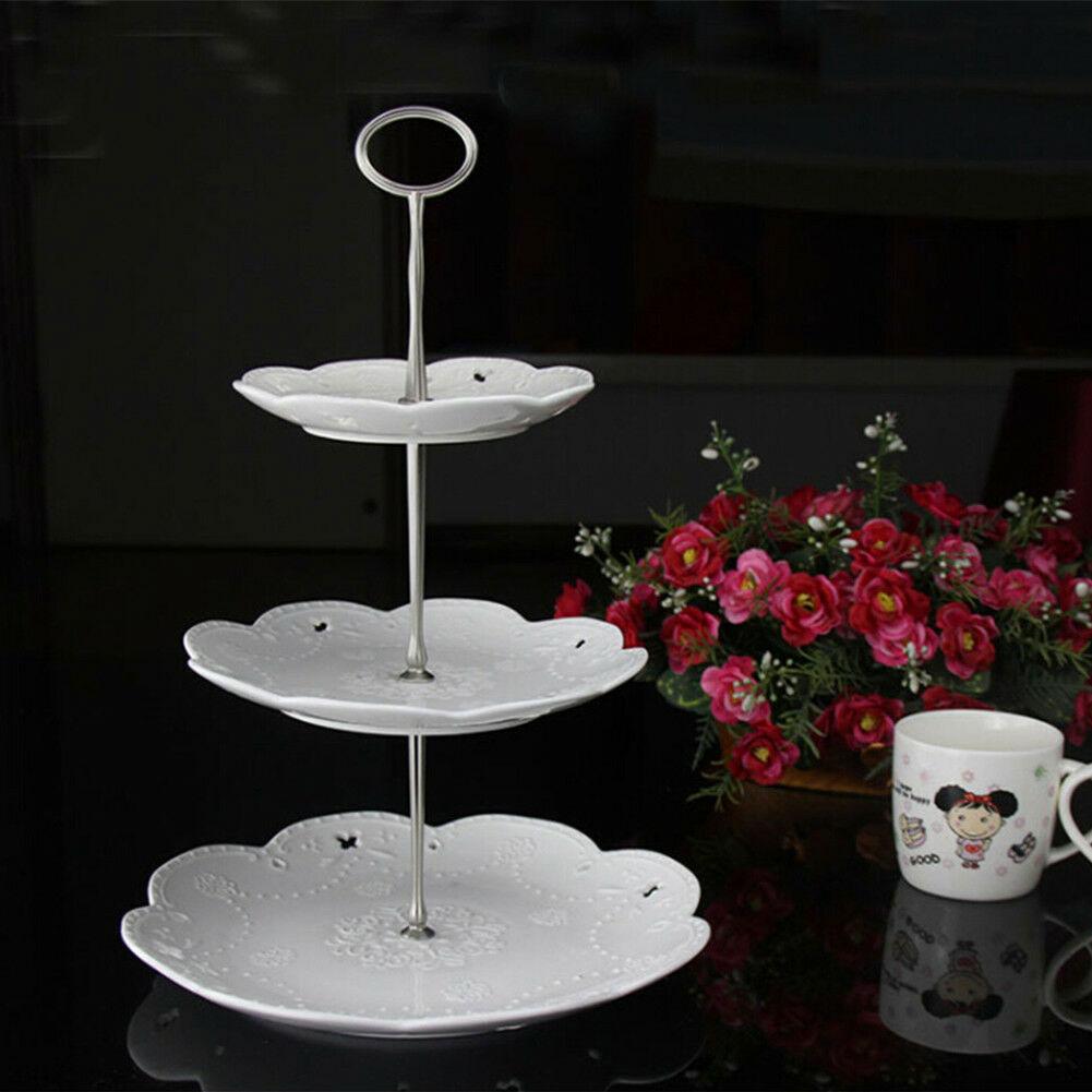 Sales 2/3 Tiers Cake Rod Plate Stand Handle Fitting Hardware Without the Plate Bake Wedding No Cake Tray Kitchen Utensils