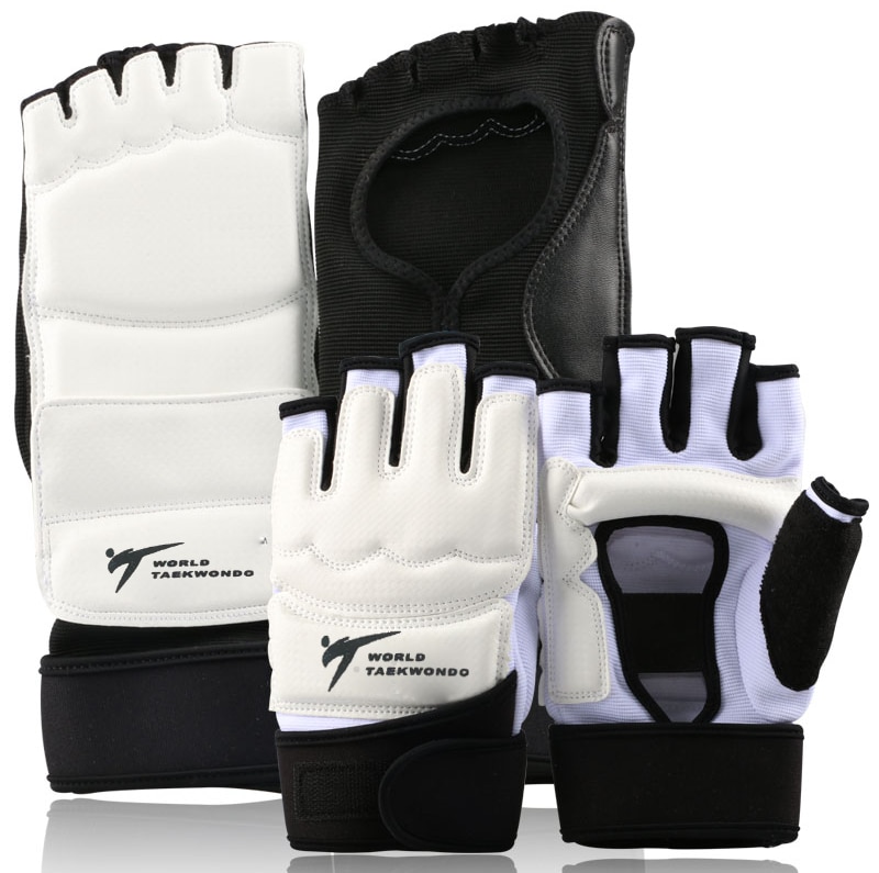 Produkt taekwondo wt ankel handskydd skydd karate utrustning handflatsskydd skydd boxning handske fotskydd kostym: Hand och fot / M