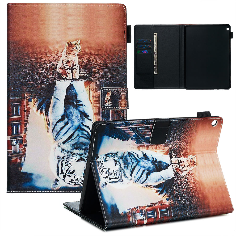 Funda protectora para tableta Huawei Mediapad M3 Lite 10, BAH-L09 de 10,1 pulgadas, con tapa de cuero PU, BAH-AL00