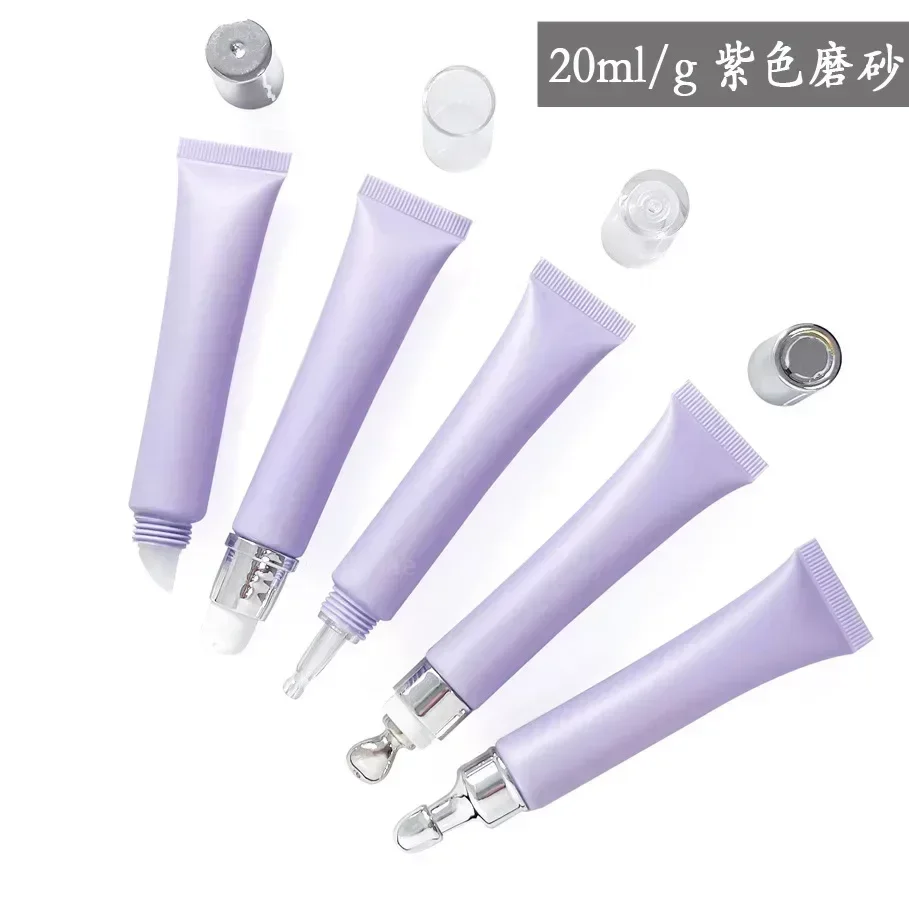 Tubos blandos cosméticos mate Jayaстика manguera crema para ojos aceite esencial crema para acné crema para pecas botellas recargables elementos esenciales de viaje