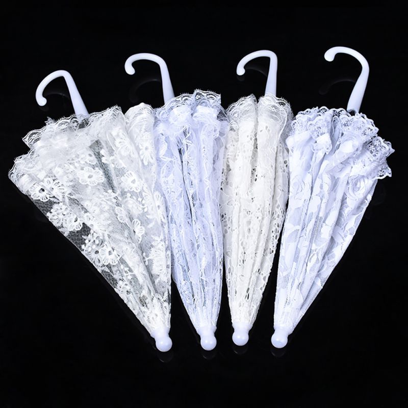 Events Umbrella Lace Wedding Shooting Parasol Umbrella Lady Costume Accessory Bridal Photo Props