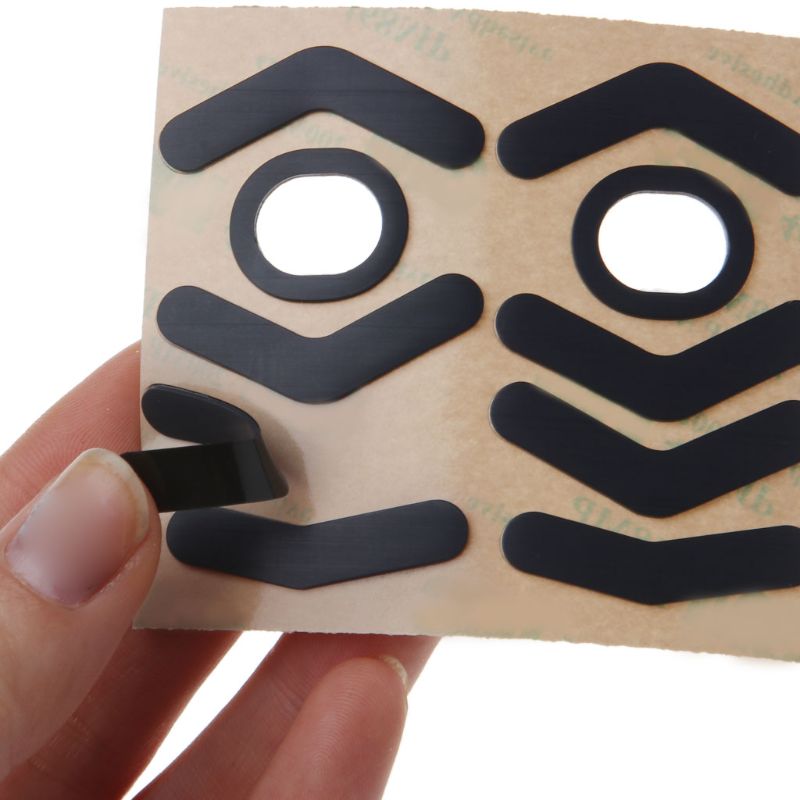 2 zestawów/paczka infolinia gry poziom konkurencji nóżka myszy łyżwy dla myszy logitech G604 o grubości 0.8mm