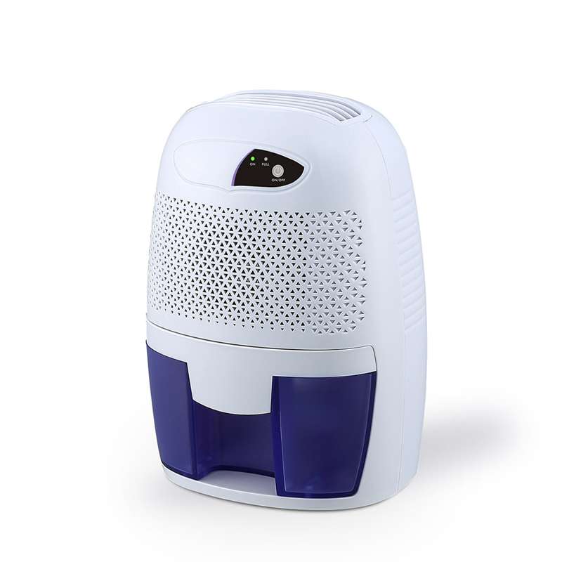 Mini secador de aire eléctrico absorbente, deshumidificador de humedad con tanque de agua de 500ML para el hogar, dormitorio, cocina y oficina: Enchufe europeo