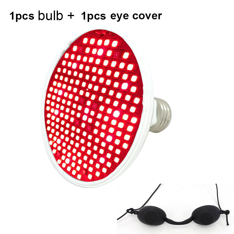 620nm 660nm 850nm E27 Red led plant grow lamp bulb Anti Aging Deep Light IR Infrared Phototherap for Body Skin Pain: changeable