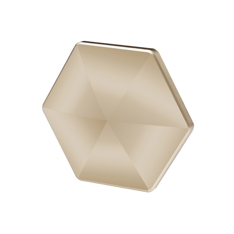 Desktop Flipo Flip Decompression Artifact Fingertip Flip Toy Spinning Top: Hexagon gold