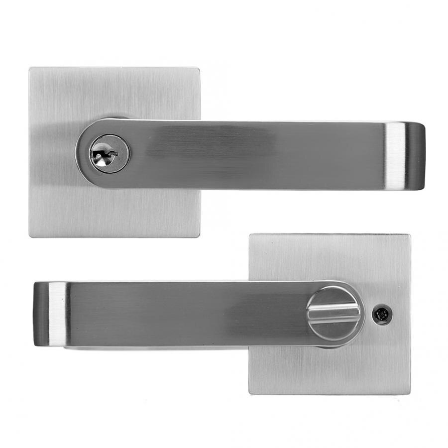 Zinklegering 3- grebs indvendig dørhåndtagslås til højre og venstre side sikkerhedsadgang